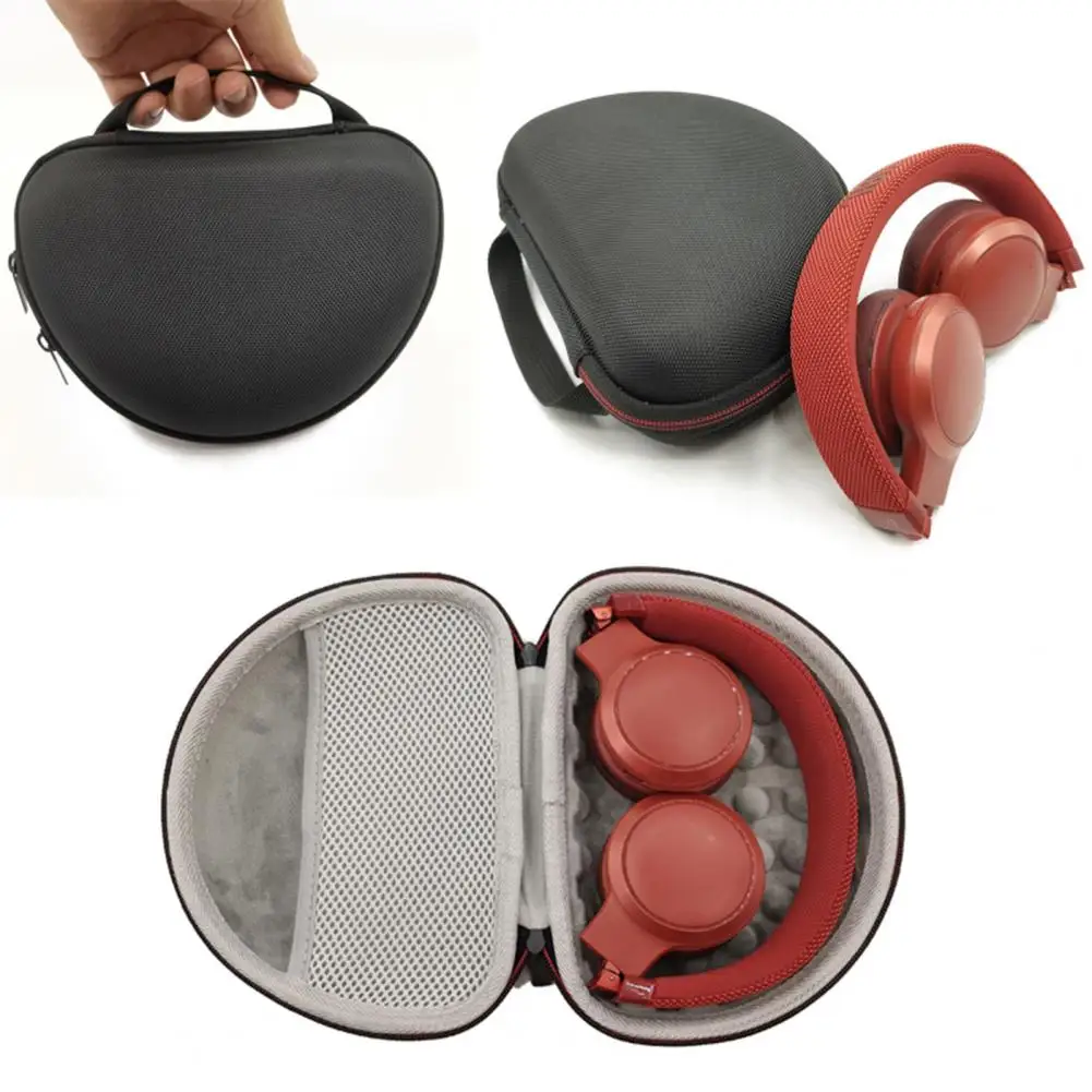 Anti-drop Smooth Zip Bluetooth-compatible Headphone Storage Holder for JBL JR310BT T600 TUNE660NC T450 T500 T510BT