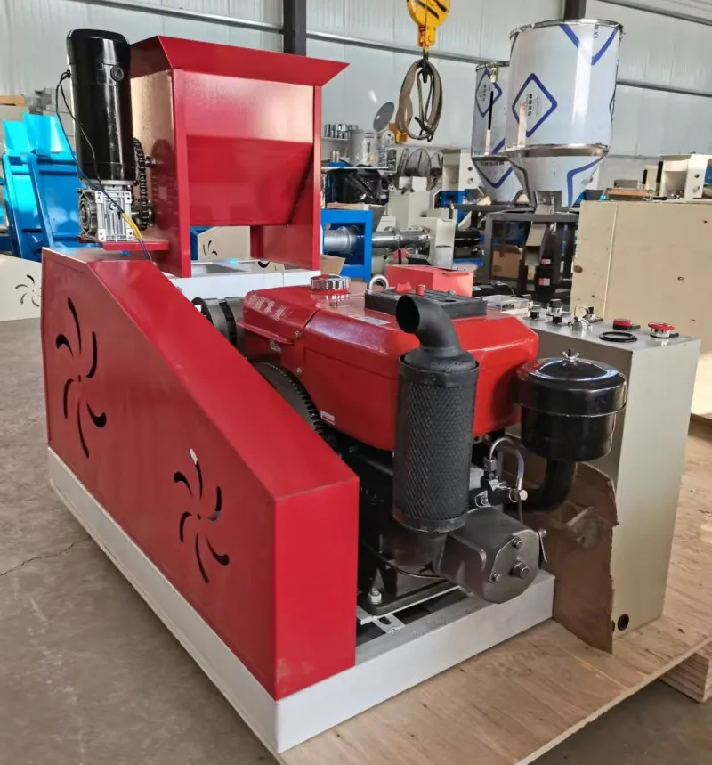 Small feed pellet mill manufacturing Extruder processing machine Wet pike food pellet sink machine