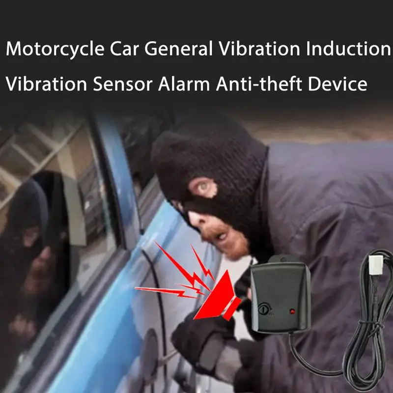 Universal Motorrad Auto allgemeine Vibration Induktion Vibrations sensor Alarm Diebstahls icherung Motorrad Zubehör