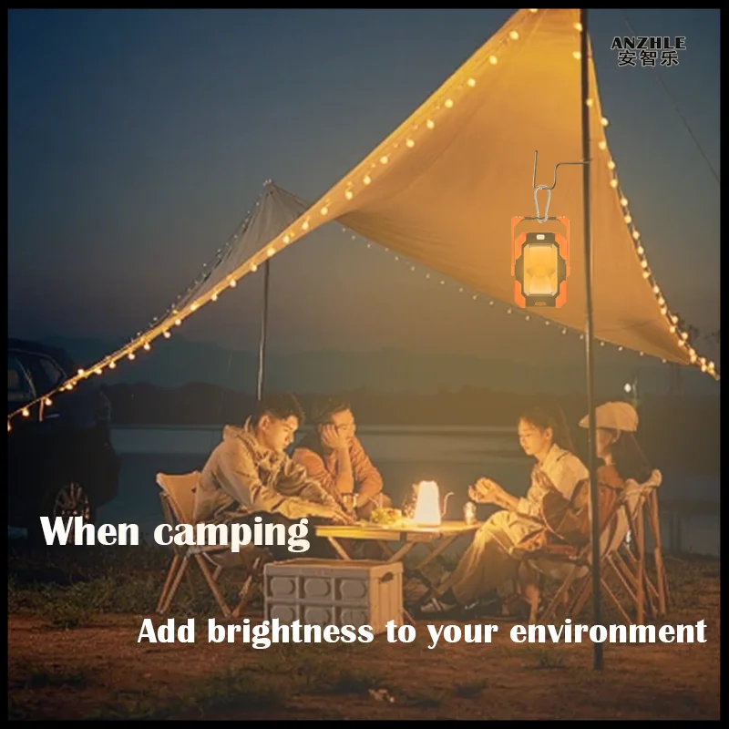 

Led mobile lighting lamp multi functional lamp home emergency warning distress signal solar powered lamp rechargeable portable