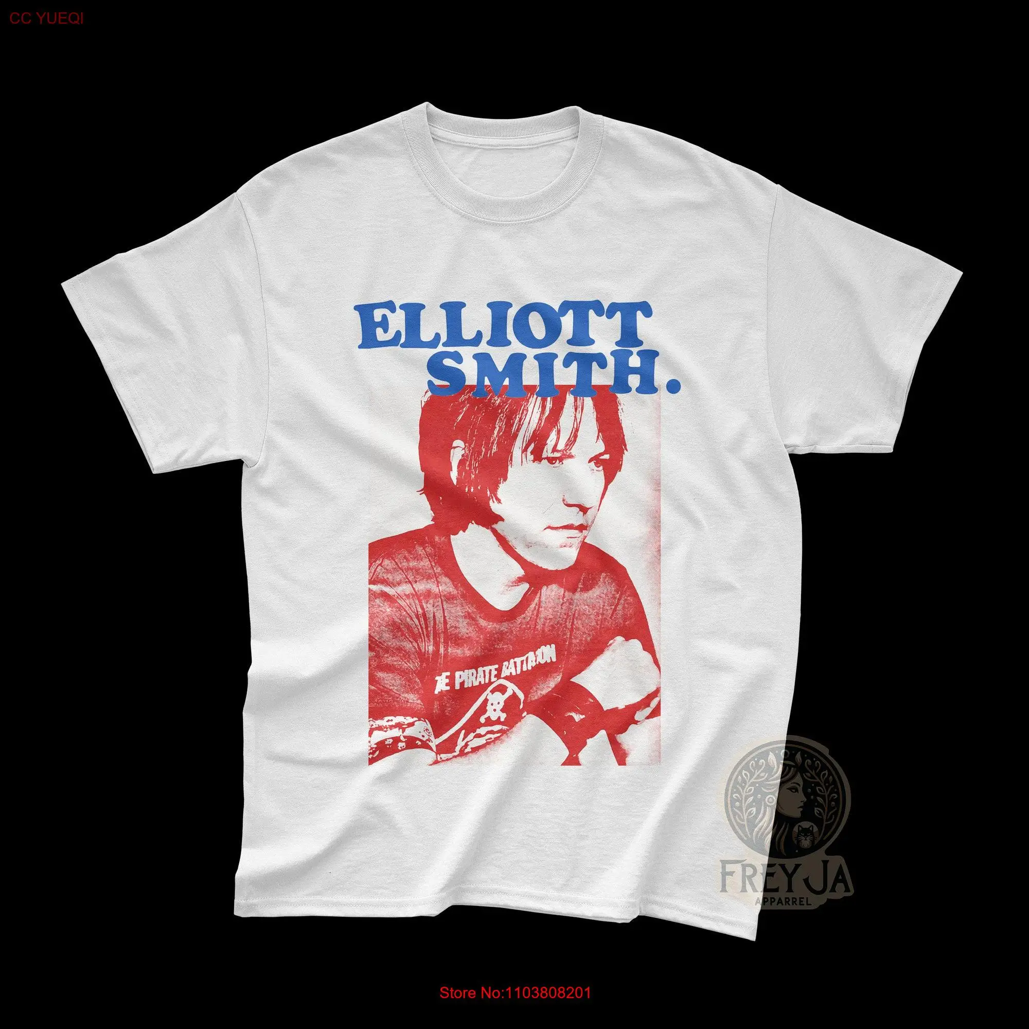 Elliott Smith Exclusive T Shirt Indie Music Merch long or short sleeves