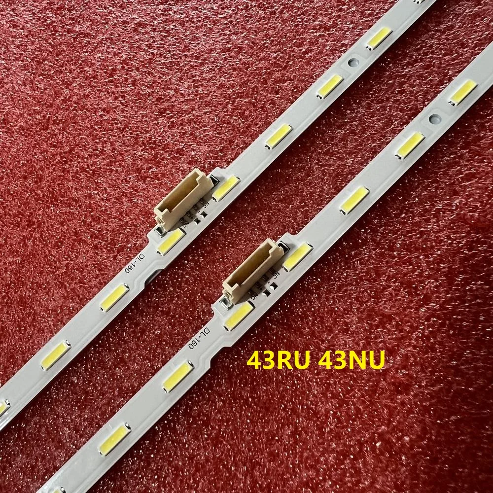 LED backlight strip  For Samsung UE43RU7175U UE43NU7100U AOT_43_NU7100F UE43NU7120U UE43NU7170U BN96-45954A UE43NU7100