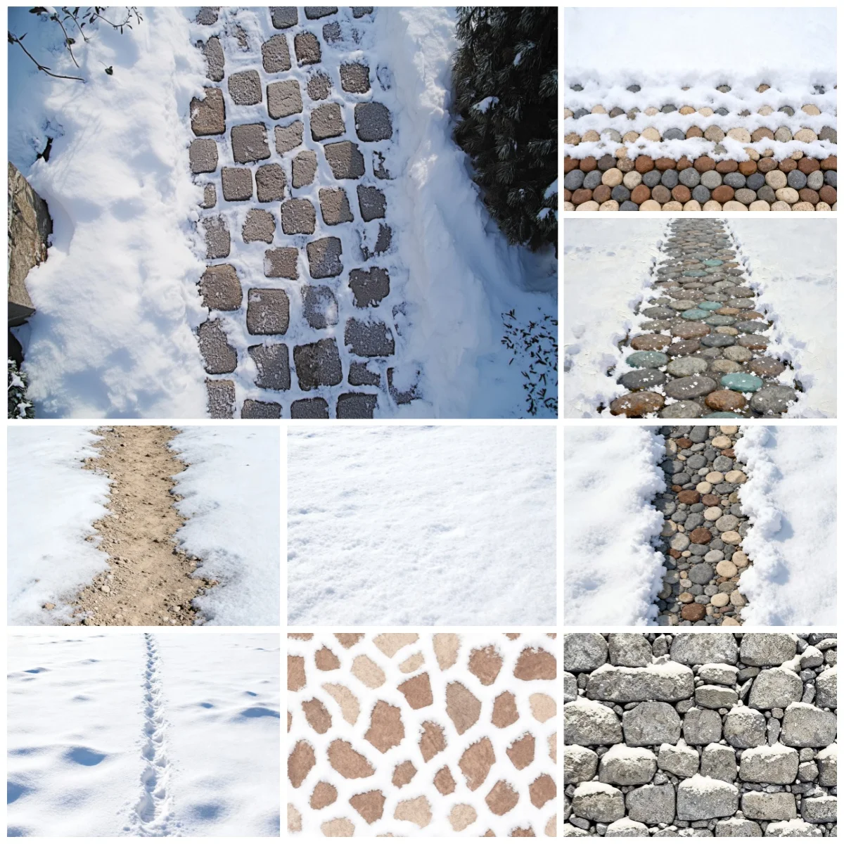 Winter Christmas photography backdrop Snow Floor Snowflake Xmas Party Kids Family Portrait Decor Background Photo Studio Props