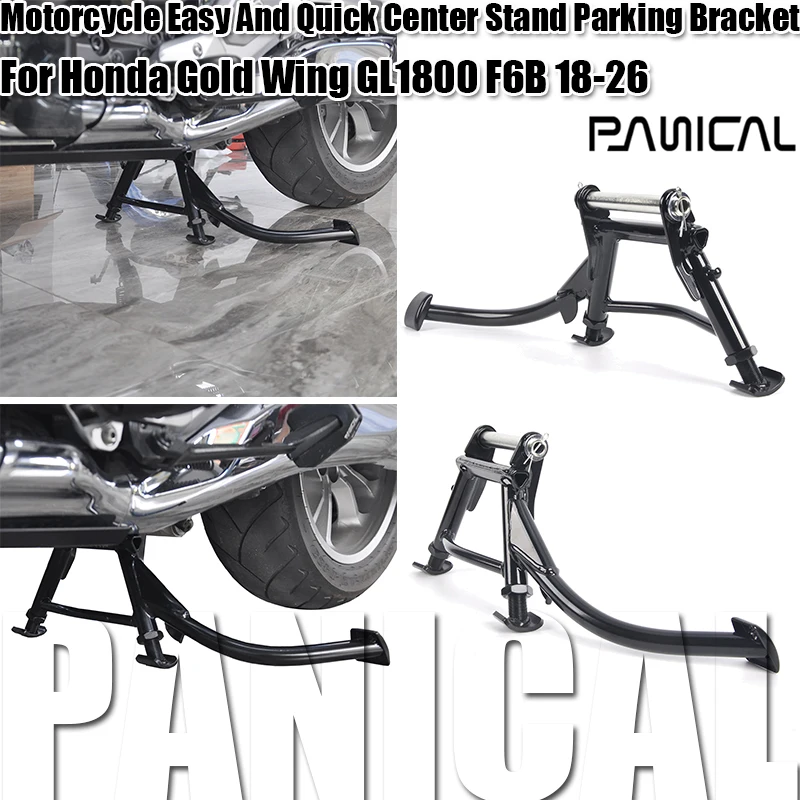 Panical For Honda Gold Wing GL1800 DCT&MT F6B 2018-2026 Effortless Quick Center Stand Motorcycle Parking Stand Support Bracket