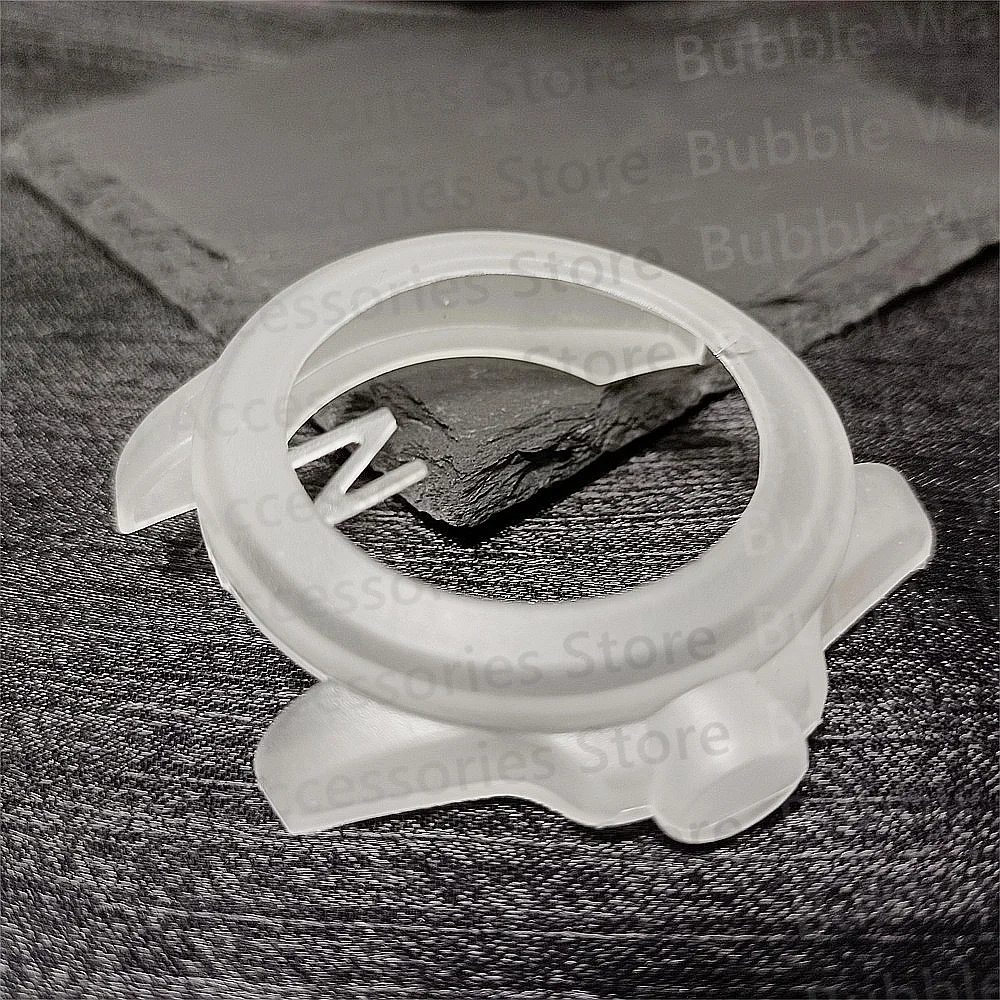 Watch Accessories Transparent Watch Case Watch Buckle Silicone Case Protective Sleeve Set Fit For RLX Black And Green Watch