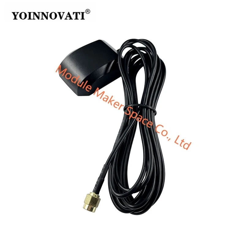 1pcs GPS+Beidou Dual Frequency Active Antenna Car DVD Navigation Antenna SMA Male Head 1.5m 3m Meters SMA Interface