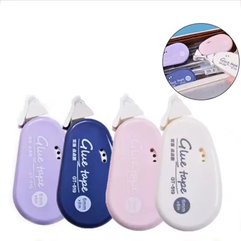 6m*6mm Double Sided Adhesive Dots Glue Tape DIY Scrapbooking Collage Photo Album School Stationery Supplies Roller Tape