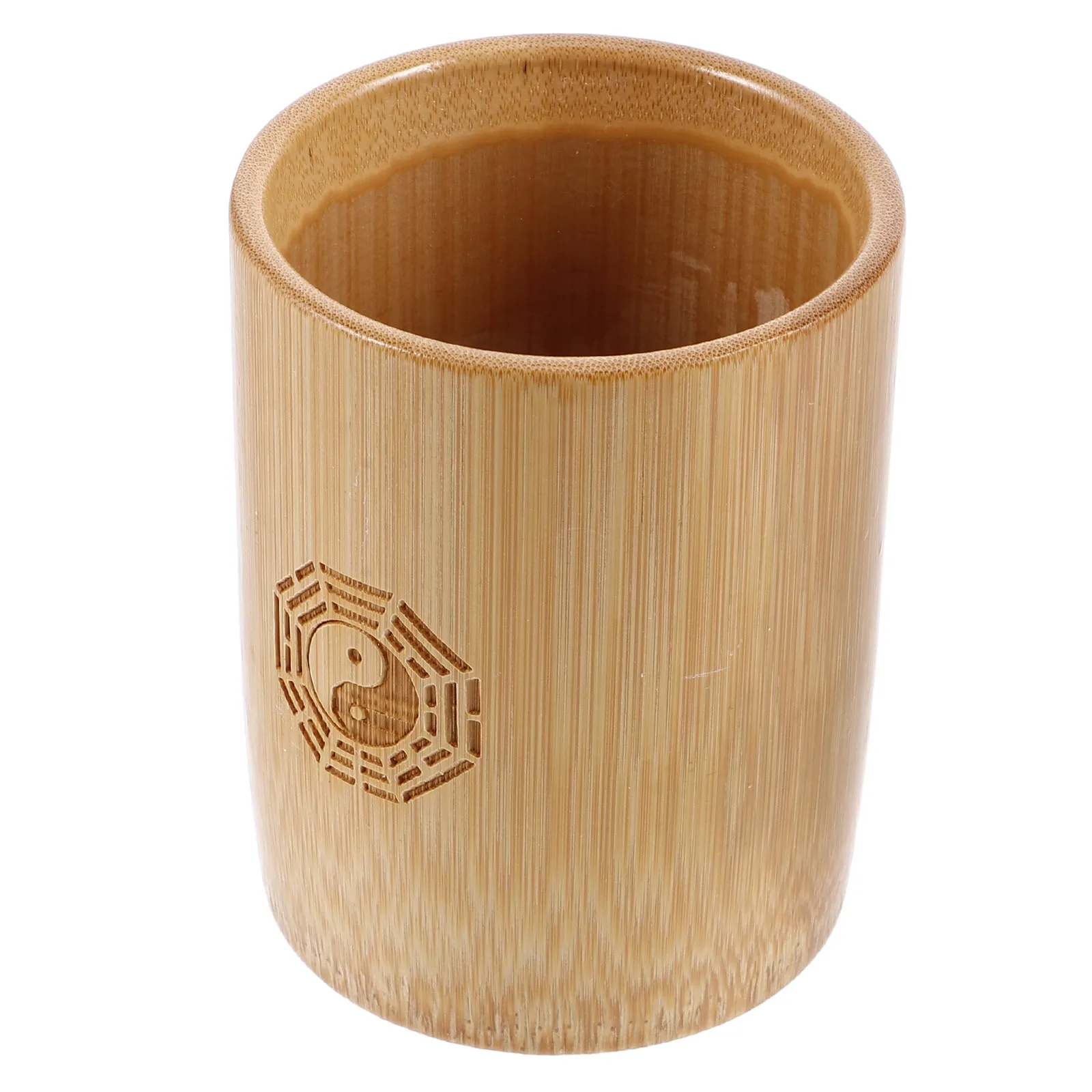 I Ching Divination Wood Stick Cylinder Traditional Chinese Fortune Telling Tool Feng Shui Prop Retro Decor Vintage Game