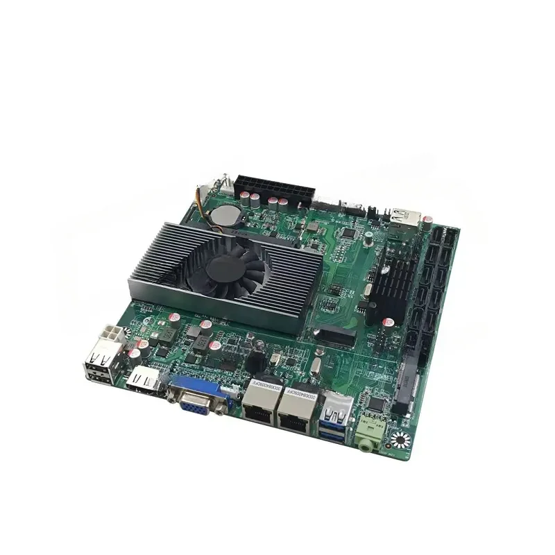 11Th 4 Colors N5095 Processor 12SATA3.0 Server Board ITX NAS Motherboard