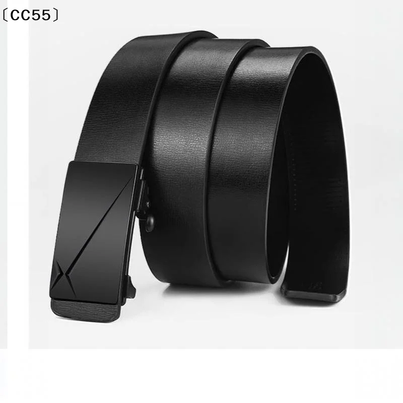 1Pcs PU Men's Inner Wear Belt Minimalist And Stylish Automatic Buckle Belt Perfect For Casual And Business Occasions〔CC55〕