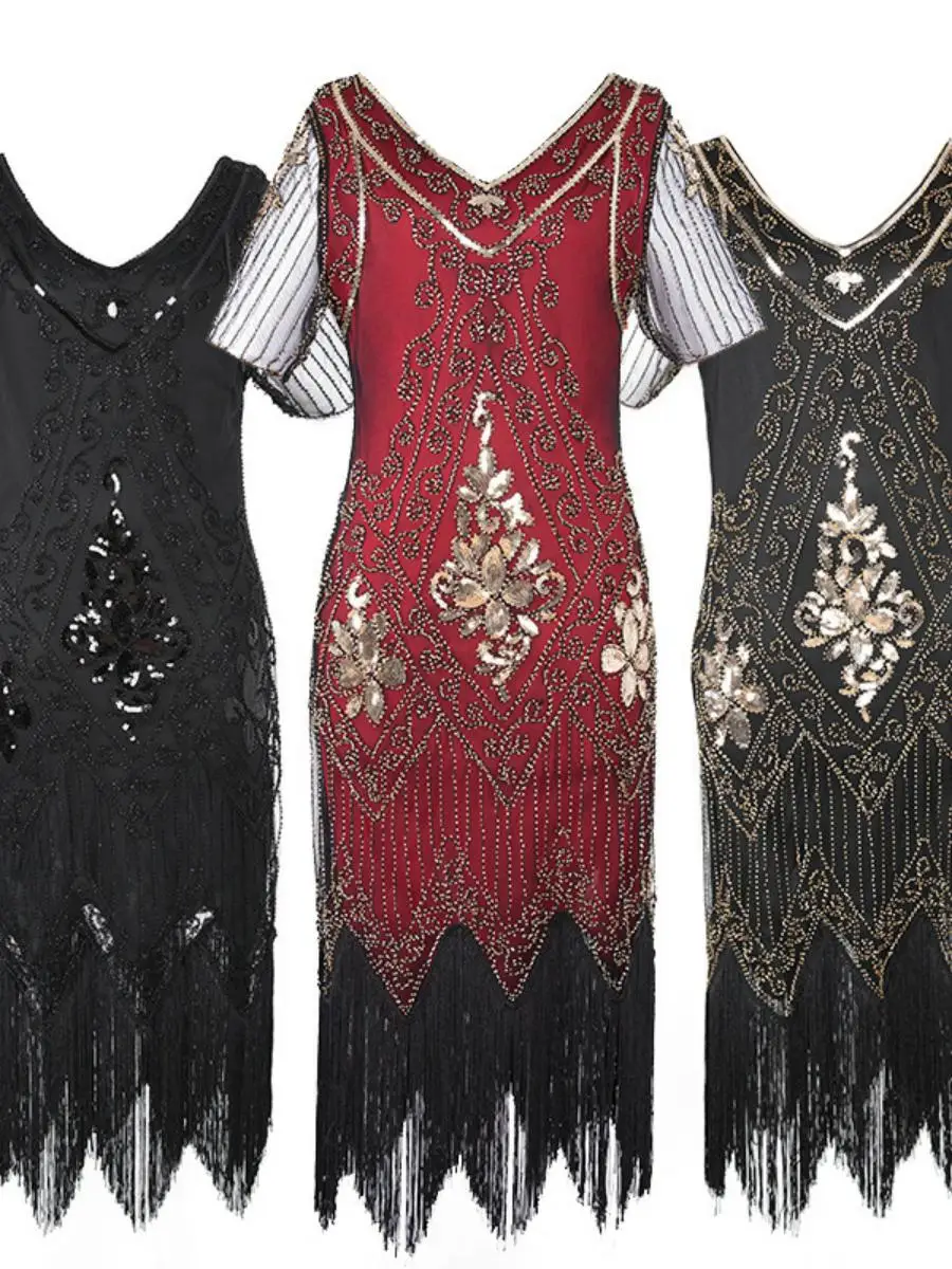 High-end lantejoulas dr desempenho traje vintage vestido de lantejoulas ort sve meados de cintura ort saia vintage par dr