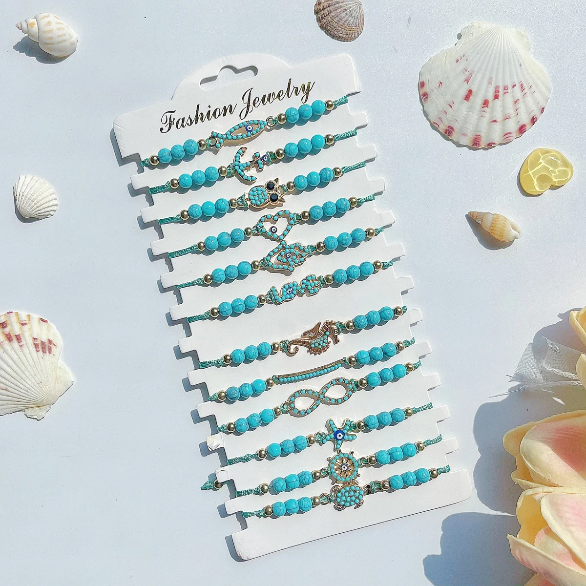 12 Piece Set Of Geo… - image