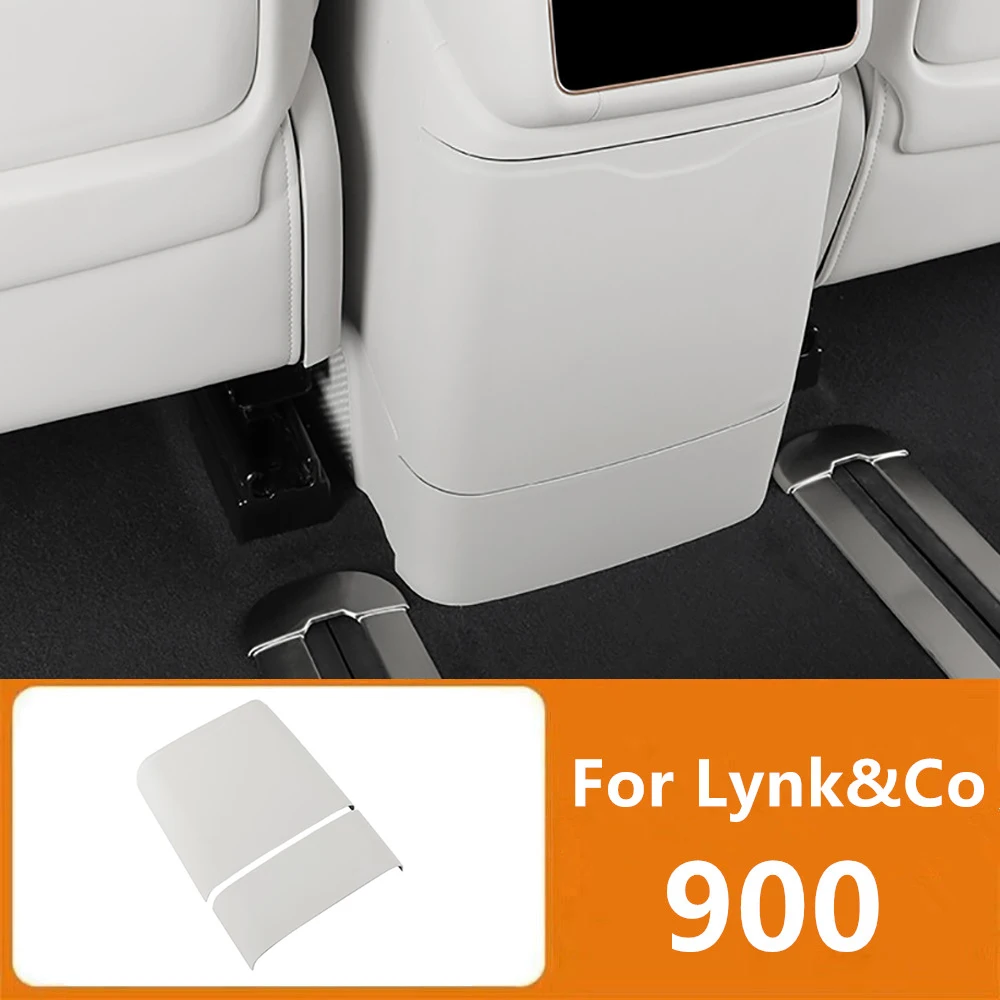 

Car Refrigerator Anti Kick Panel Protective Cover Fit For Lynk&Co 900 2025 2026 Leather Interior Upgrade Accessories