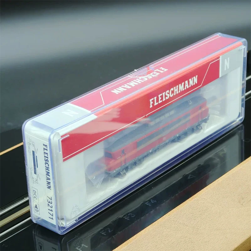 Modelo de tren FLEISCHMANN de Alemania a escala N, 1/160, 732101, E1616, energía eléctrica, DC/DCC, carril opcional, coche de juguete