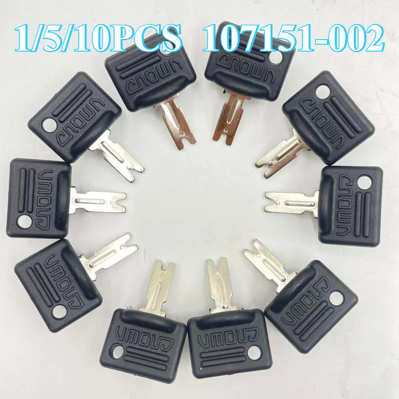 1/5/10PCS SLEUTELS 107151-002 Contactsleutel Past Voor Crown Heftruck