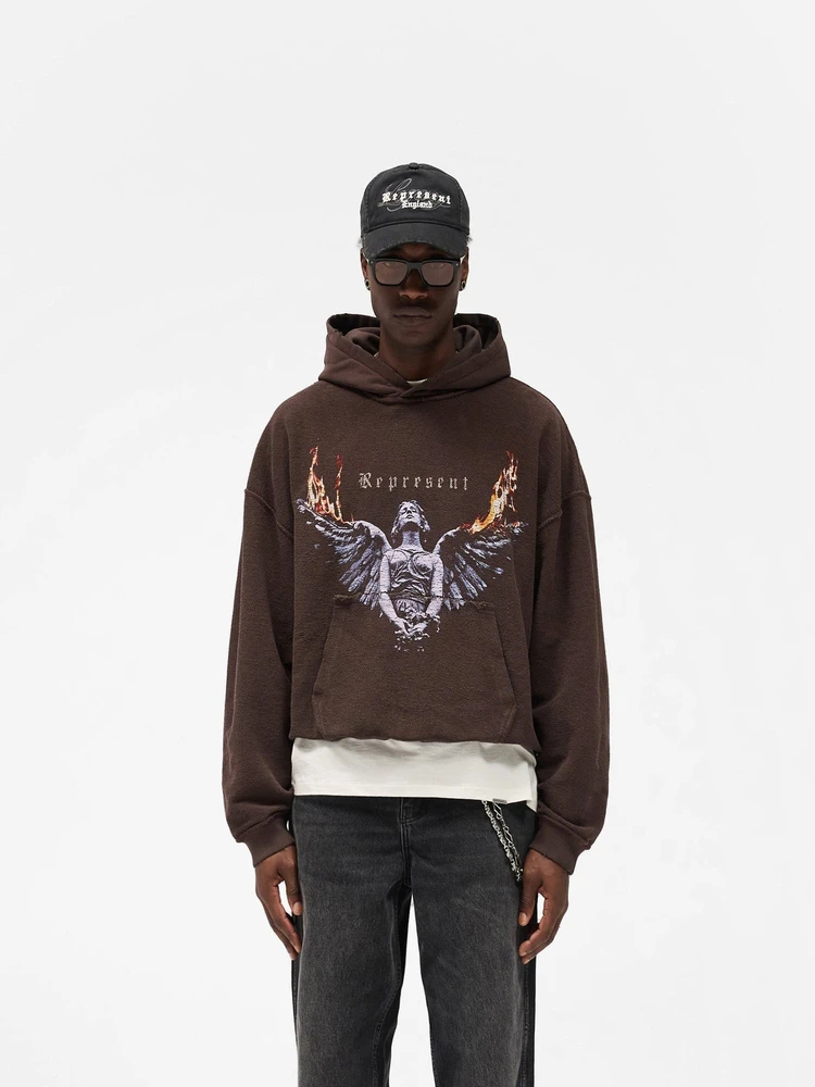 

American Sle Religious Angel Concert Double-Sided Wear Vintage Hoodie Sweatirt Men Trendy Cotton Warm Casual Hooded Sweat...