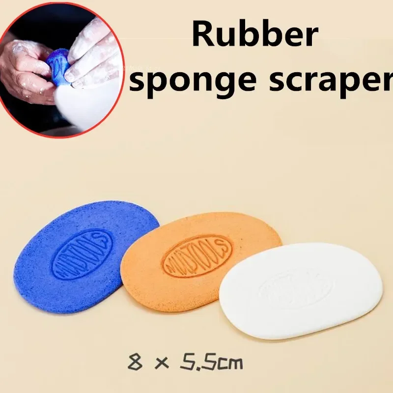 Pottery Tools Rubber Sponge Scraper Sculpture Pull Blank Water Absorption/water Replenishing DIY Ceramic Crafts Molding Tools