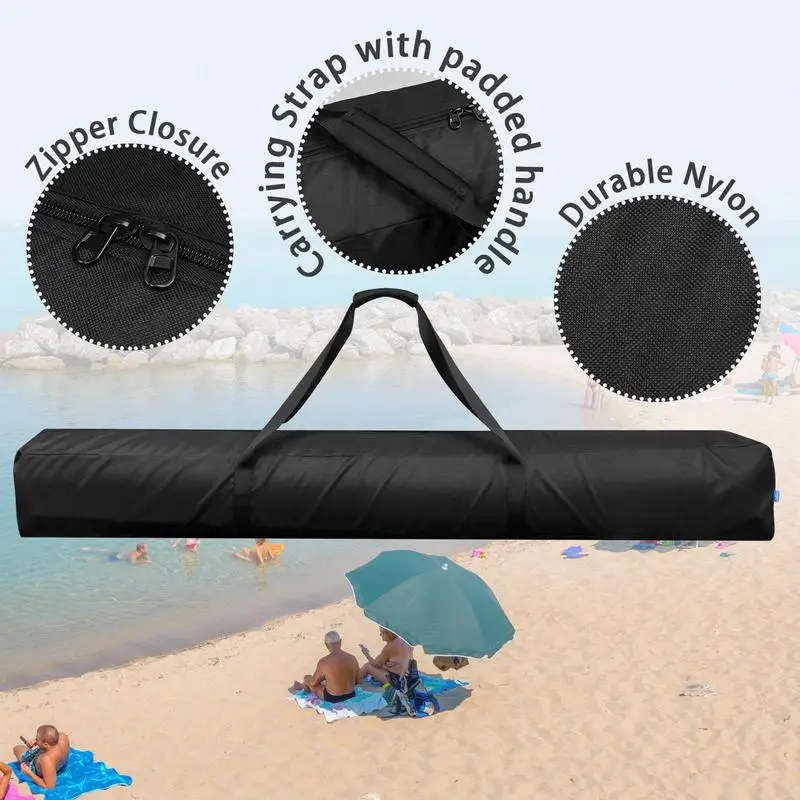 Umbrella Storage Bag 57 Inch Outdoor Beach Sunshade Umbrella Storage Bag Large Capacity Waterproof Nylon Bags For Outdoor Beach