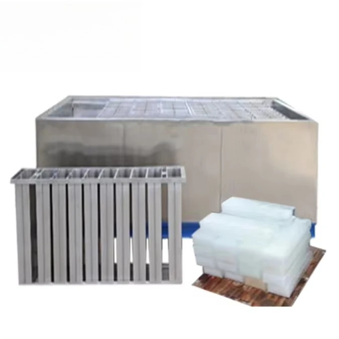 

Промышленный льдогенератор Полностью автоматический блочный льдогенератор 1-тонный ежедневный выход