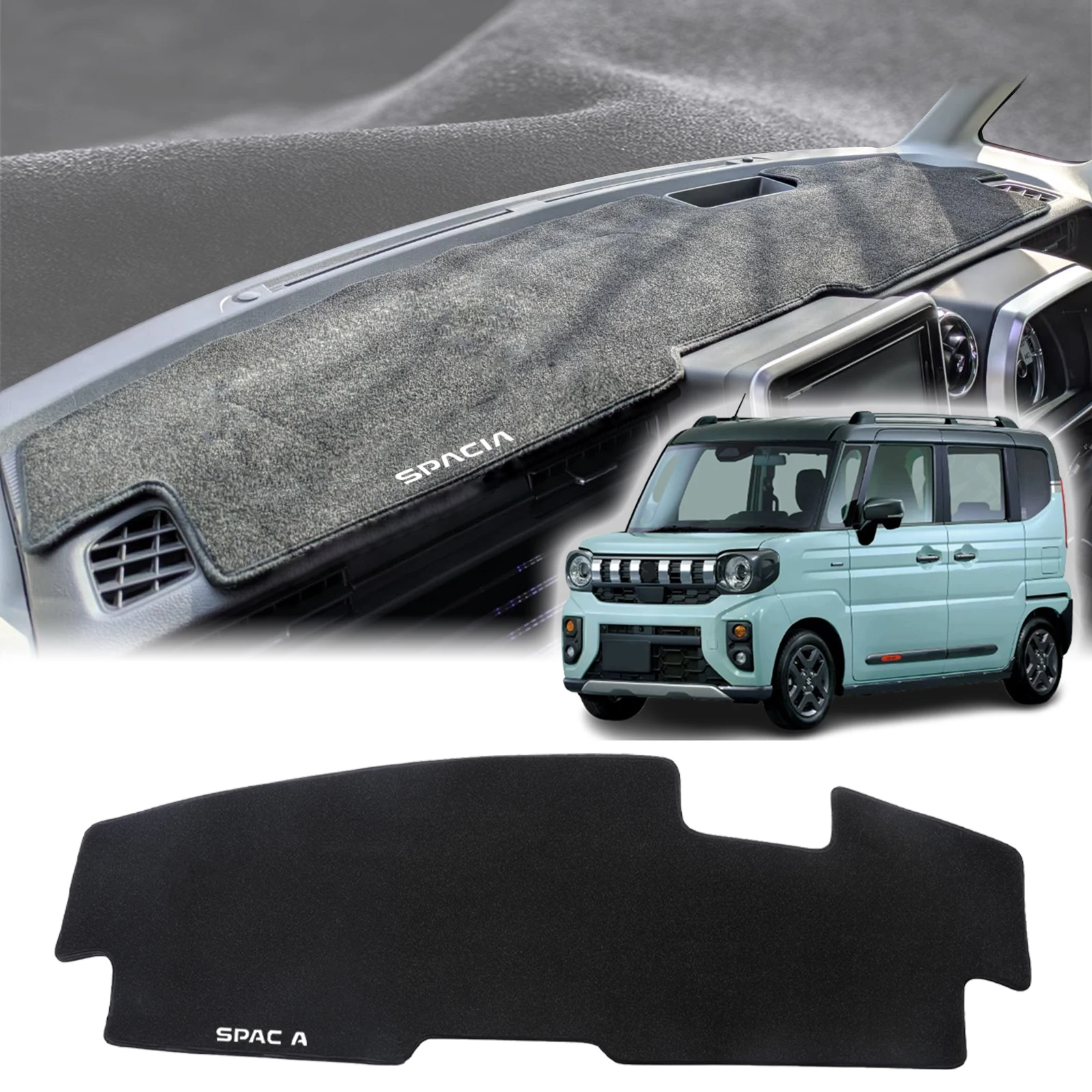 

fit for Suzuki Spacia MK2 MK53S 2017-2023 RHD Car DashMat Sunshade Dashmat Dashboard Cover Pad Protective Carpet Accessories