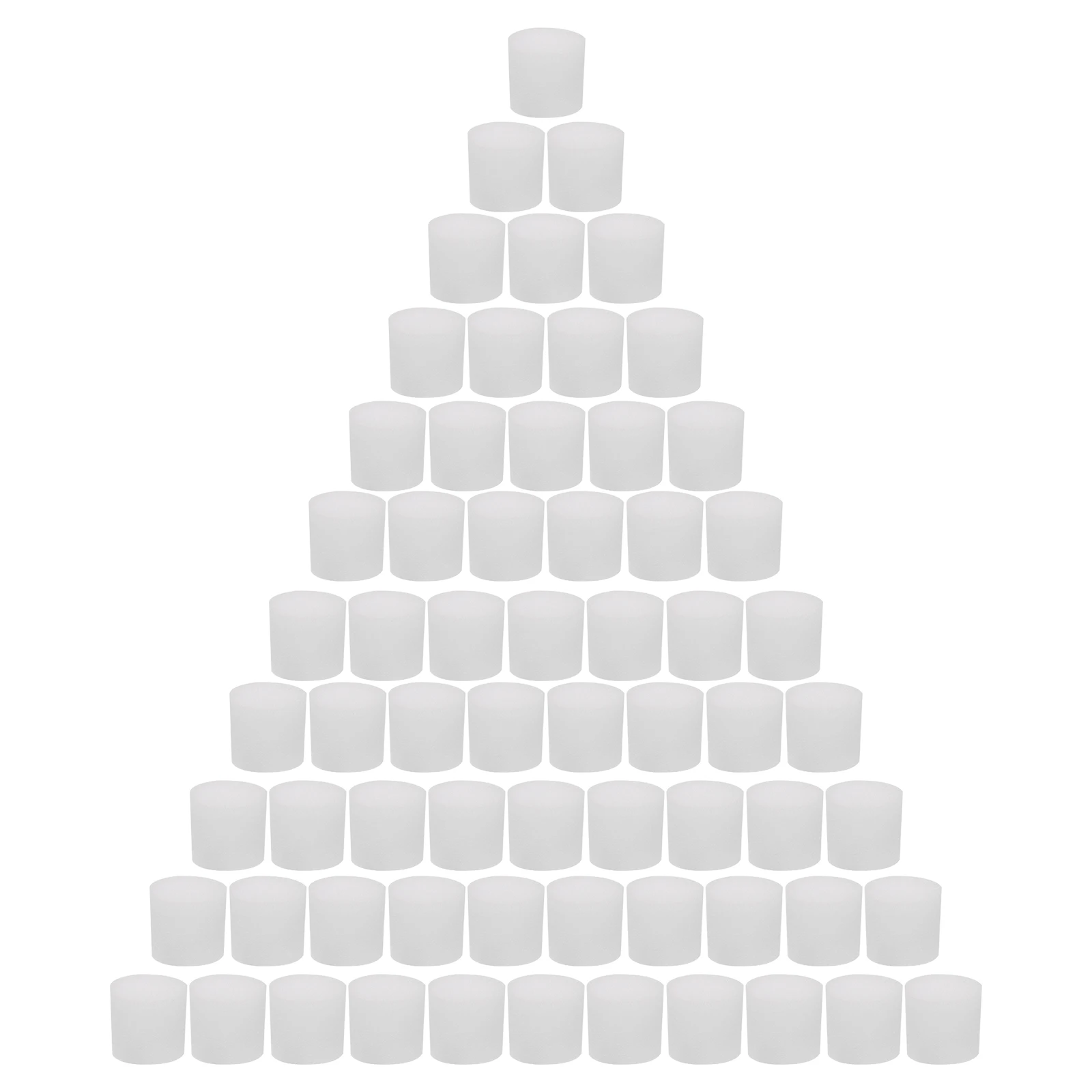 

200pcs 30Mm Hydroponic Sponge Soilless Cultivation Planting Sponge For Growing Seedlings Gardening Tools Vegetable Garden Mesh