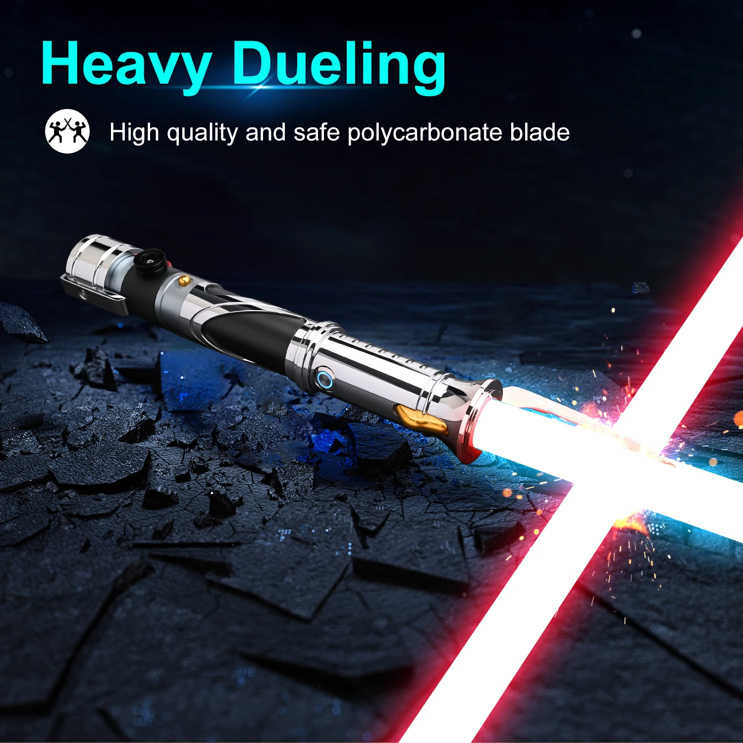 

TXQSABER Световой меч SNV4 Proffie Pixel Soundboard Гладкая качели Металлическая ручка со светодиодной лентой Лезвие Хэллоуин Косплей Игрушки Счет