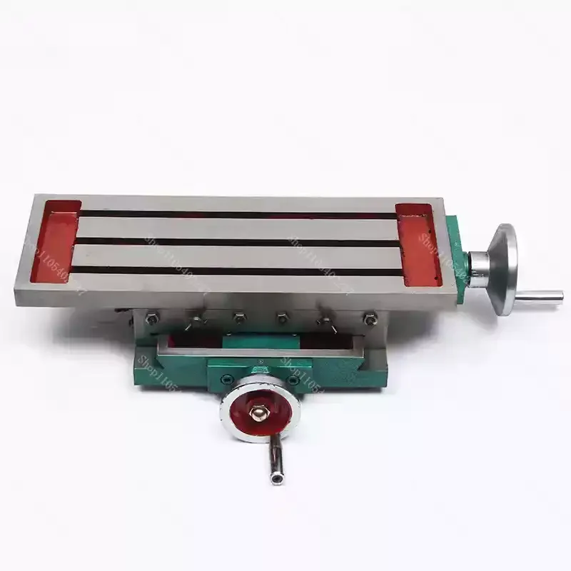 450x170mm Precision Heavy Duty Cross Slide Workbench for Drilling Milling Hand Operated Small Platform