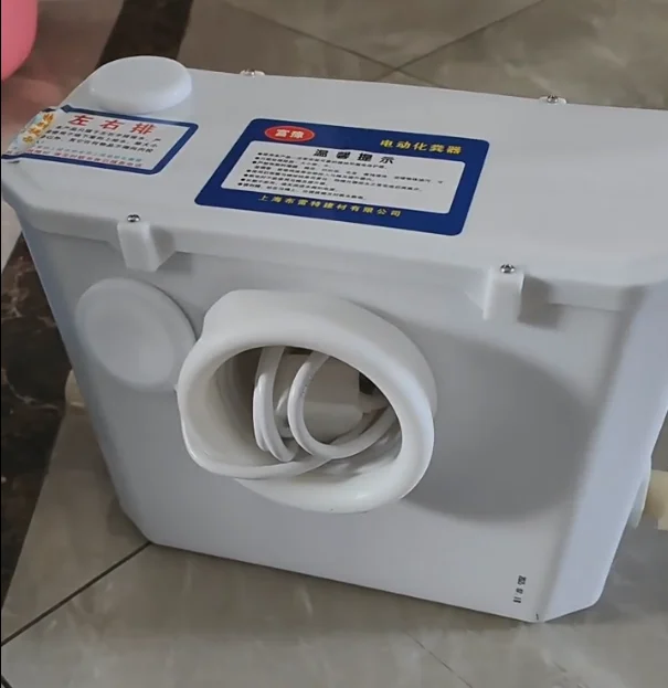 Automatic Sewage Ejector Pump with Smart Grinder, for Bathroom & Kitchen Drainage System
