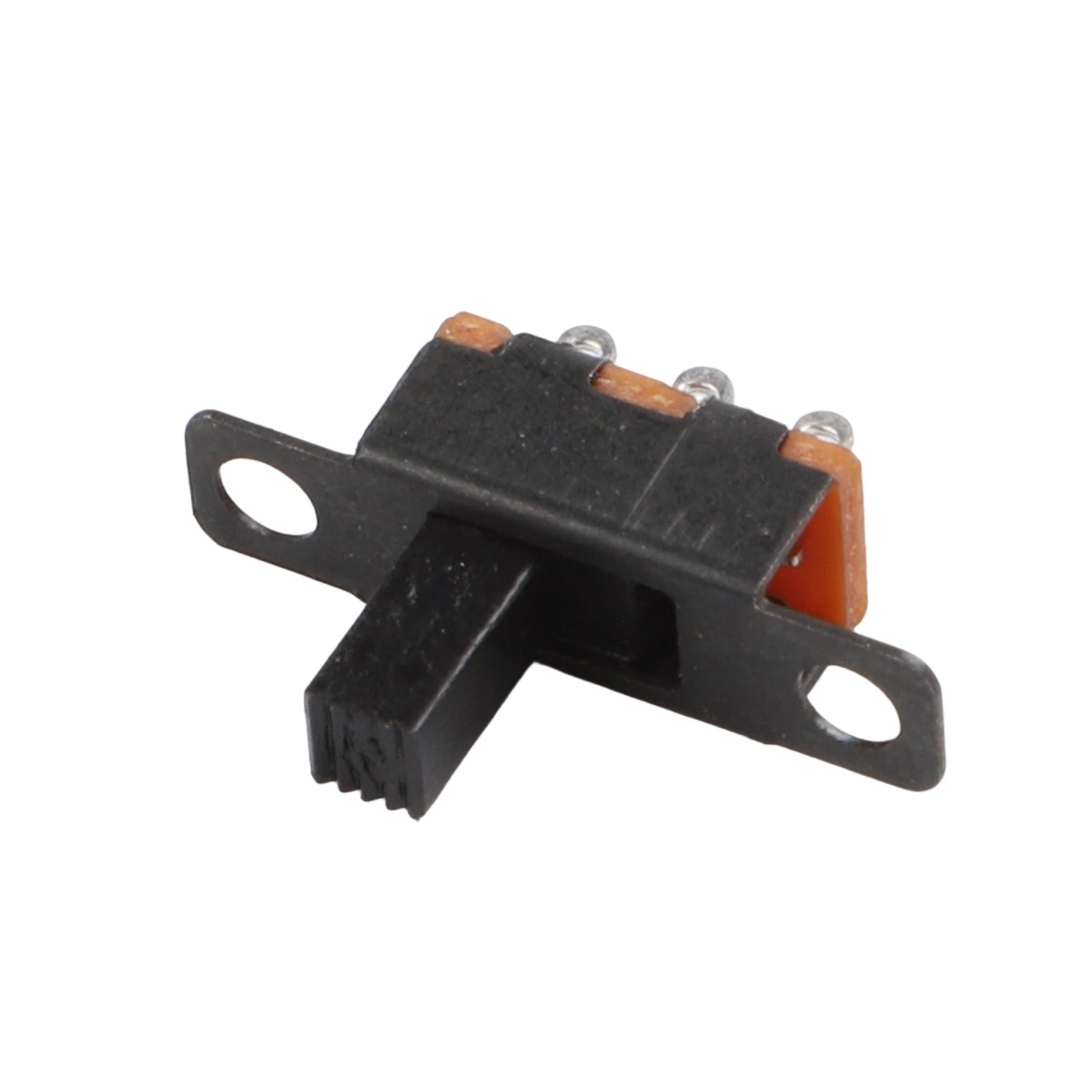 50 Pack Slide Switch 2 Position 3 Pin Panel Mount with Solder Lug Pin ON SPDT for Audio Lighting and Electronic Equipment