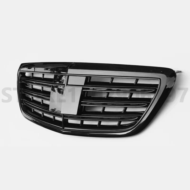 for 2018-2020 W222 Mercedes Benz S320 S400 S450 S550 S560 Front Bumper Radiator Grill Mesh Middle Net A2228802500 2228802500