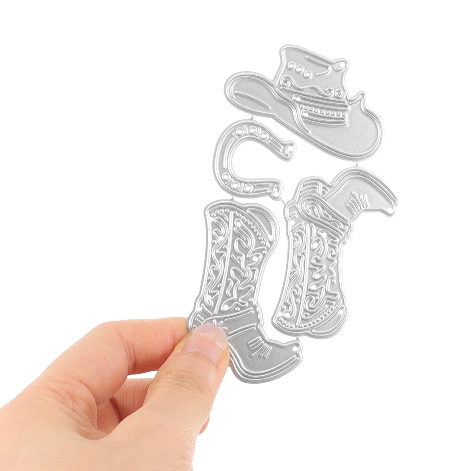 

1 Set Metal Cutting Die For Scrapbooking Carbon Steel Stencil Diy Craft Tool Hat Boot Molds Card Making Decorative Stencils