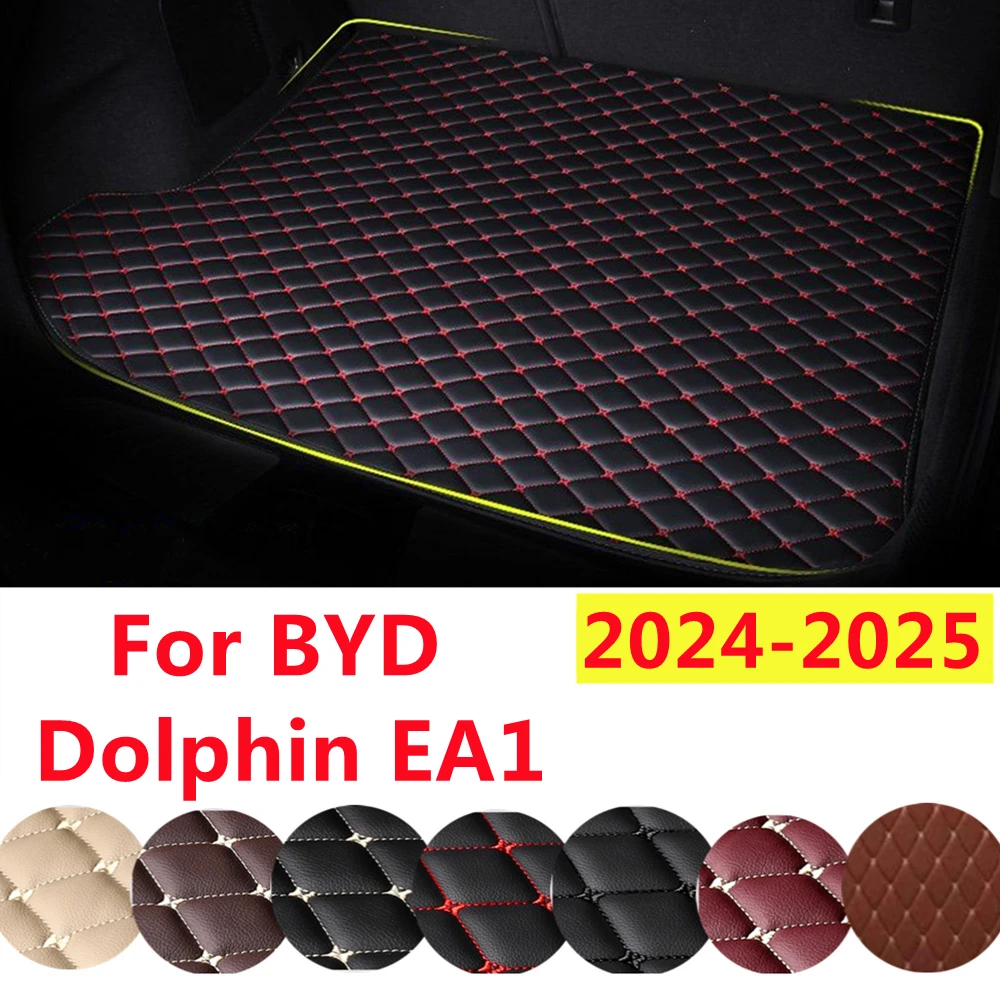 

Кожаный коврик YJ XPE на заказ для BYD Dolphin EA1 2025 2024 ГОДА, аксессуары для автомобиля, коврик в багажник, задний багажник, чехол, ковер