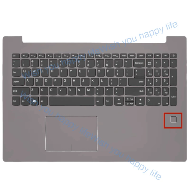 L... New for Lenovo Ideapad 520-15IKB 520-15 Palm rest US Keyboard C Shell Metal material