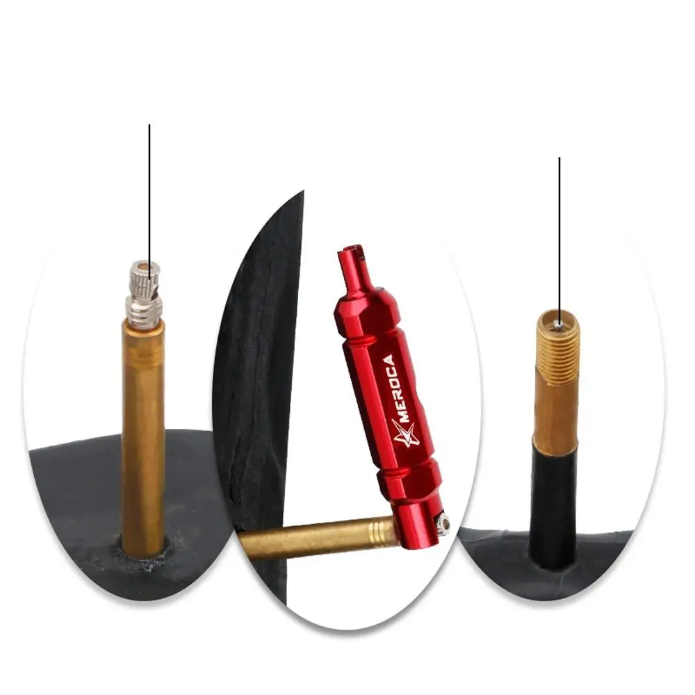 

Инструмент для клапана Шредера 3 в 1, алюминиевый сплав, призматическая форма, ключ для сердечника клапана, портативный ключ для воздушной насадки для анодного окисления