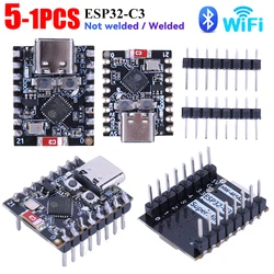 1-5PCS/ESP32 C3 Development Board Modules Mini Wifi BT Bluetooth Module Processor RISC-V ESP32-C3 SuperMini 4M flash Type-C