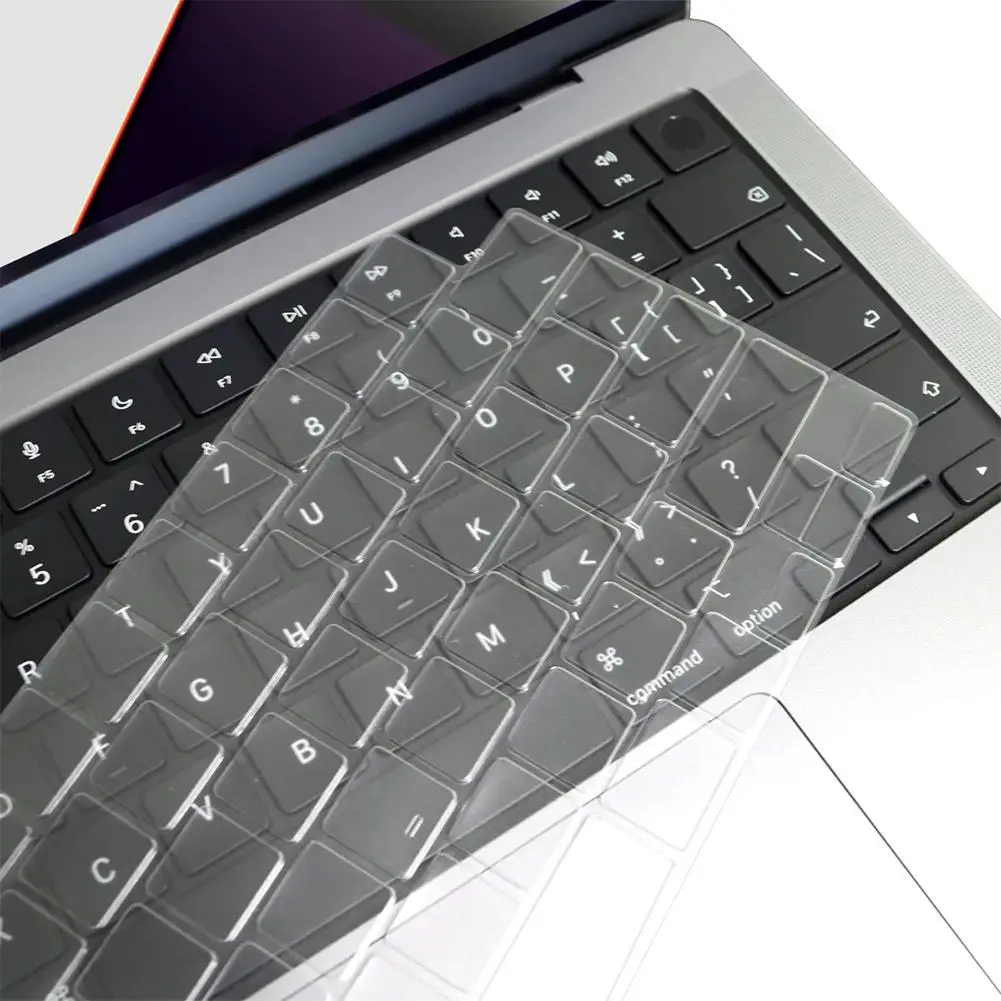 

Защитная пленка для клавиатуры Macbook Neo, ультратонкая прозрачная силиконовая накладка на клавиатуру, защита от пыли и жидкостей, многоразовая.