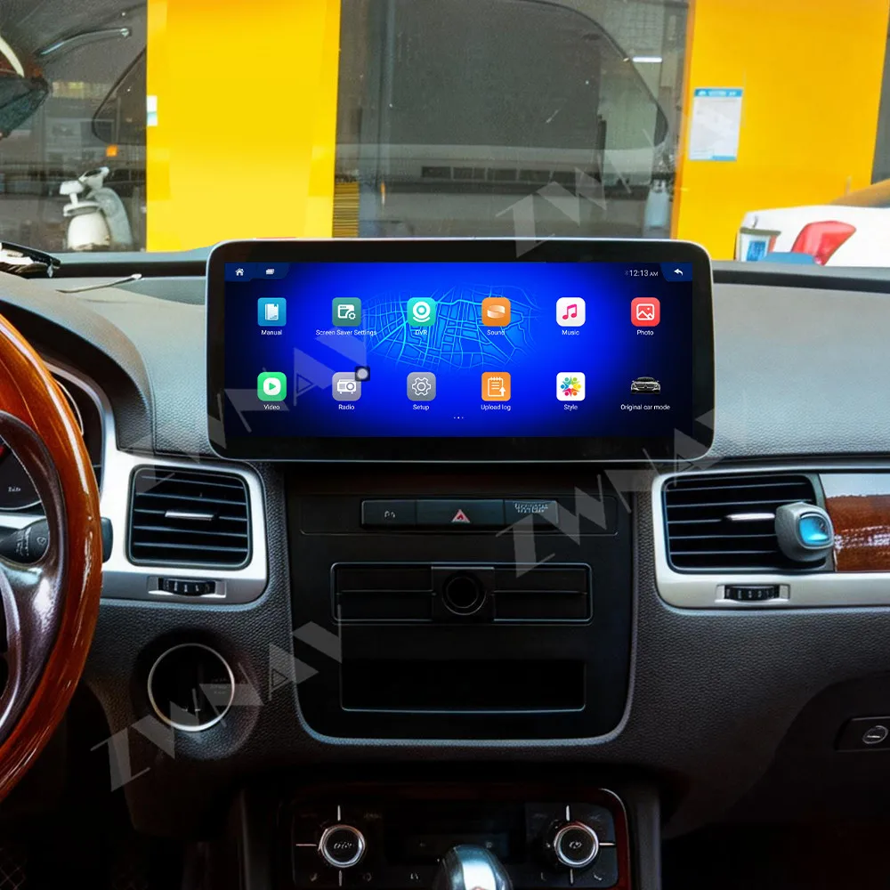 12.3 Inch Touch Screen For Volkswagen Touareg 2011-2017 Multimedia Player Car Radio GPS Navigation Android 14 Carplay Stereo