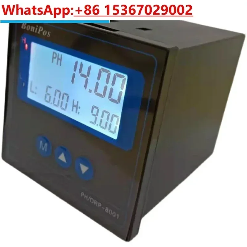 Acidity meter PH/ORP8001 online pH detector automatic monitoring of acid-base addition