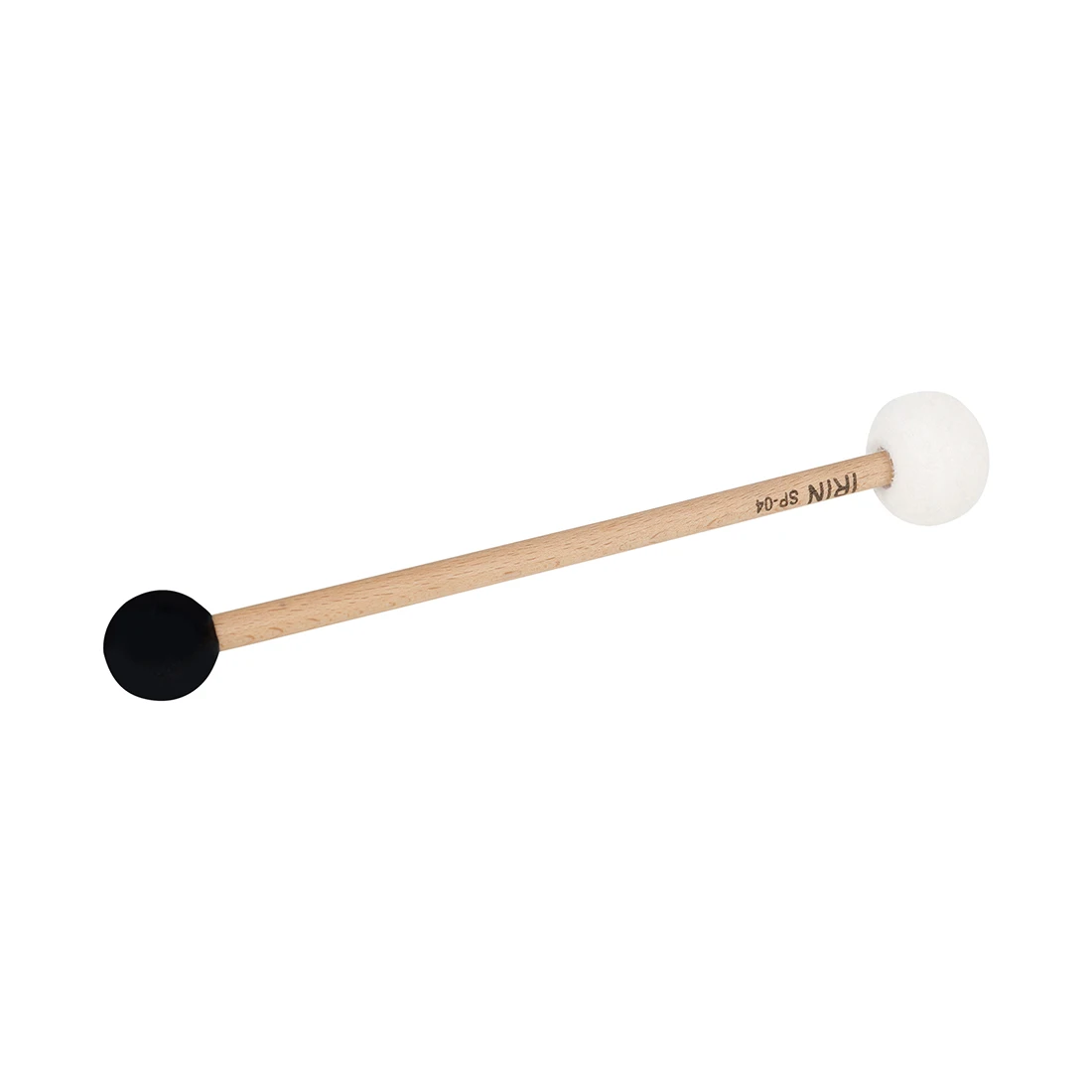 IRIN Percussion Instrument Accessories Drumstick Dual-Purpose Singing Bowl Mallet Felt+Rubber Drumstick Double Head Drum Hammer