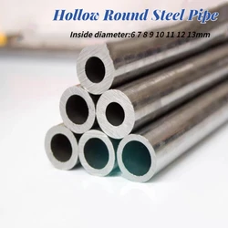 1Pcs Outer Diameter 15 16 17mm Inner Diameter 6 7 8 9 10 11 12 13mm Precision Seamless Hollow Round Steel Pipe Length 500mm
