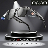 OPPO 4k Hd Ai Smart Glasses Camera Wearable Mini Camera Sunglasses Bluetooth Call Video Music Player Translation Touch Sport NEW