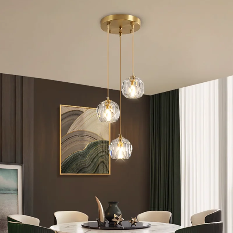 Ring Minimalist Pendant Lights Acrylic LED Pendant Lamp for Dining Room Kitchen Bedside Home Decoration Hanging Light