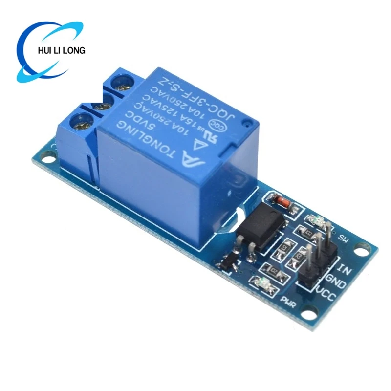 1-канальный релейный модуль 5 В с изолирующим реле оптической связи, плата расширения MCU, триггер высокого/уровня WAVGAT