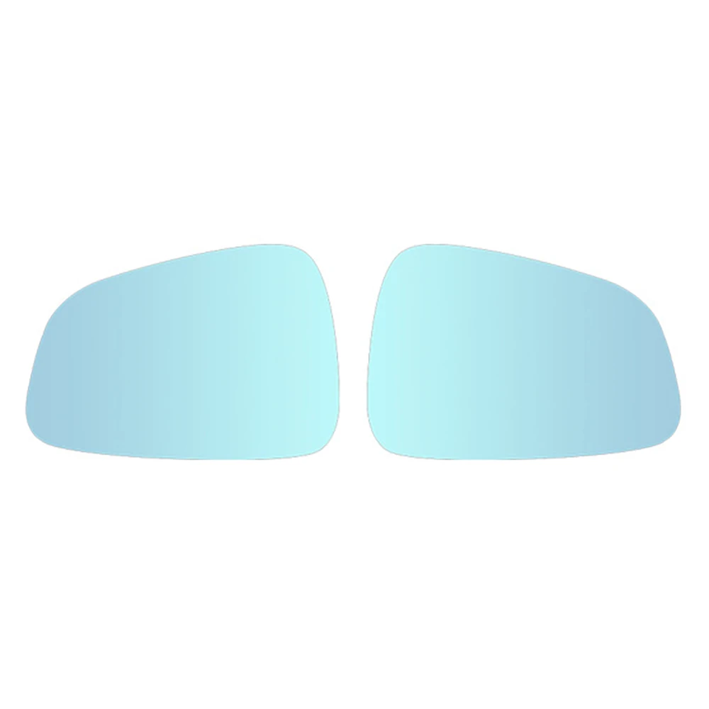 

Front Left Right Anti-Fog Rear View Mirror Lens Glass for Tesla Model S Rearview Mirror,Blue