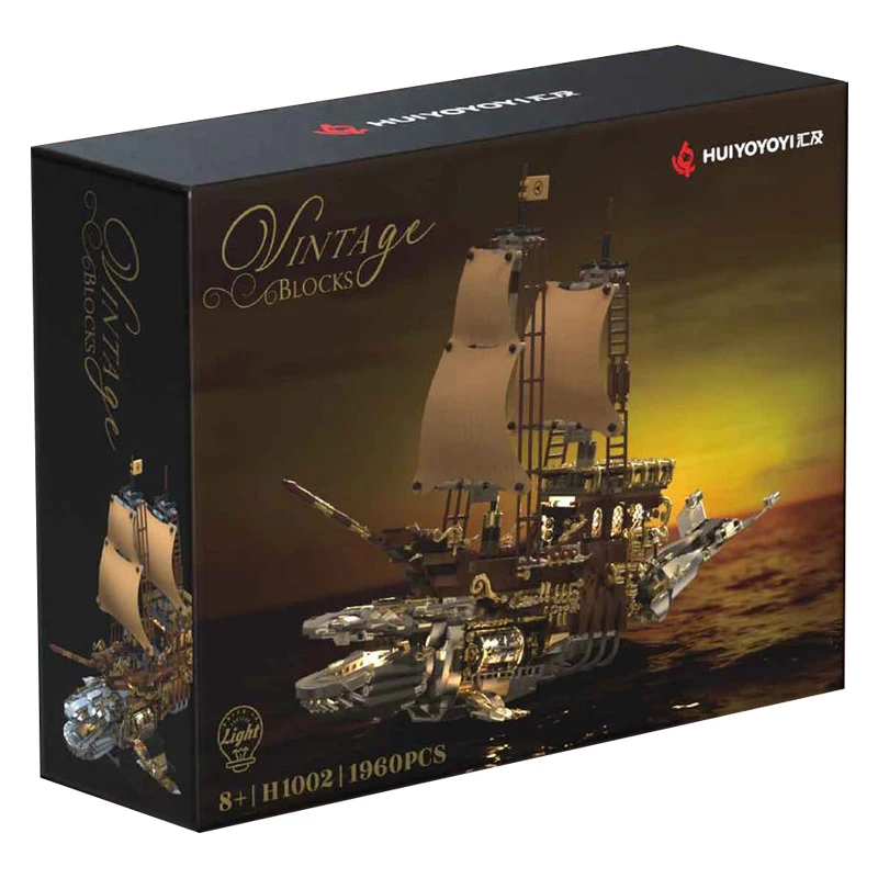 

В НАЛИЧИИ: Конструктор H1002 MOC «Механический кит» — модель парового парусника, строительные блоки, игрушки для сборки, подарочный набор для мальчиков на Рождество