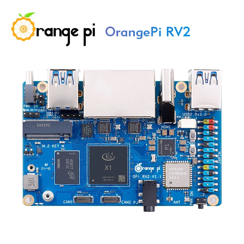 Orange Pi development board RV2 eight-core RISC-V architecture microcomputer