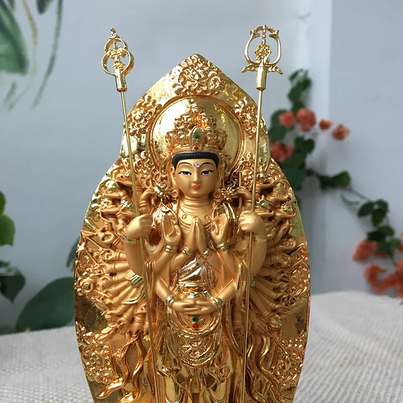 Thousand Handed Guanyin Bodhisattva, Thousand Handed Guanyin Bodhisattva, Small Buddha Statue, Safe and Auspicious