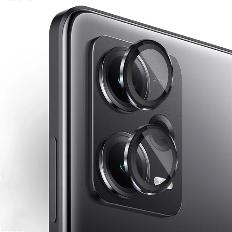 

Rear Camera Lens Protectors for Redmi Note 12 Pro Plus Speed Back Metal Ring Glass for Note12 12Pro Protective Glass Cover Case