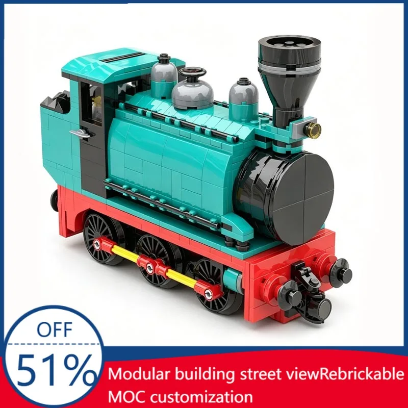 new-597pcs-porter-the-dockside-shunting-engine-train-moc-model-building-blocks-diy-assembly-educational-birthday-christmas-gift