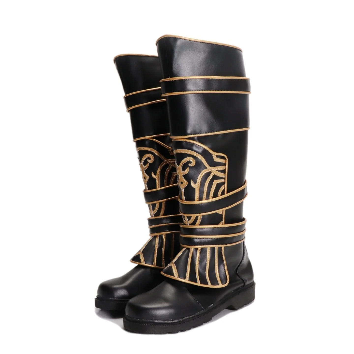 ゲームの役割 ゲルマン ブラッドボーン ハンツマン コスプレ靴 男性と女性 ブラッドボーン ブーツ